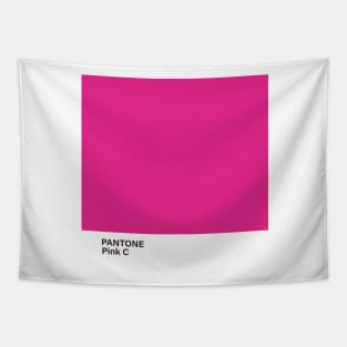 pantone Pink C Tapestry