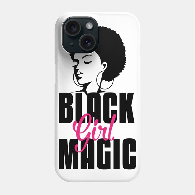 Black Girl Magic | Strong Black Woman Phone Case by UrbanLifeApparel