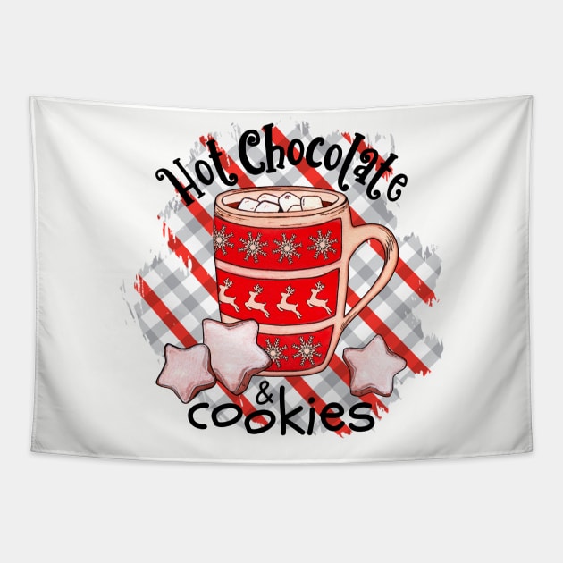 Hot Chocolate and Cookies Tapestry by Designs by Ira