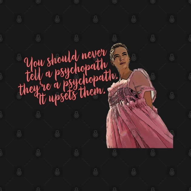 Villanelle Psychopath Quote by baranskini