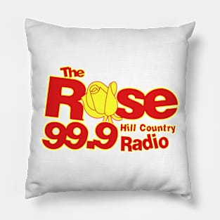 The Rose Radio Station Hill Country Pillow