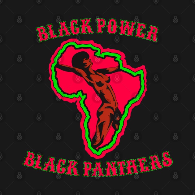 Empowering Legacy of the Black Panthers by Boogosh