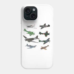 Multiple WW2 Airplanes Phone Case