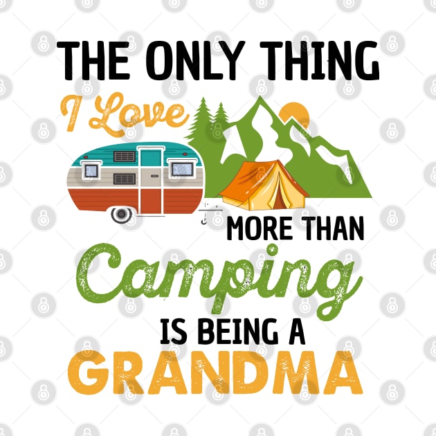 The only thing I love more than camping is being a grandma | camp by TeePwr