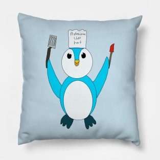 Chef Penguin Pillow