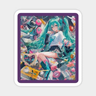 Hatsune Miku Magnet