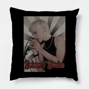 Vintage Classic Dolores O'Riordan Pillow