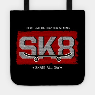 Skateboarding Skater Vintage Skateboard Skating Tote