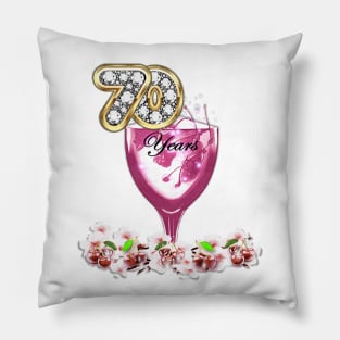 Celebrating 70 years Pillow