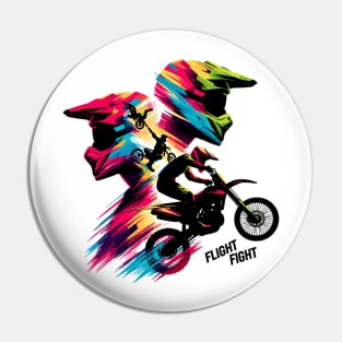 Motocross Pin