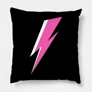 Pink lightning Pillow