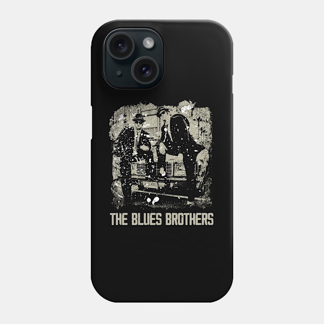 On a Mission Brothers T-Shirt - Reviving the Rhythm and Blues Phone Case by Black Demon Bear