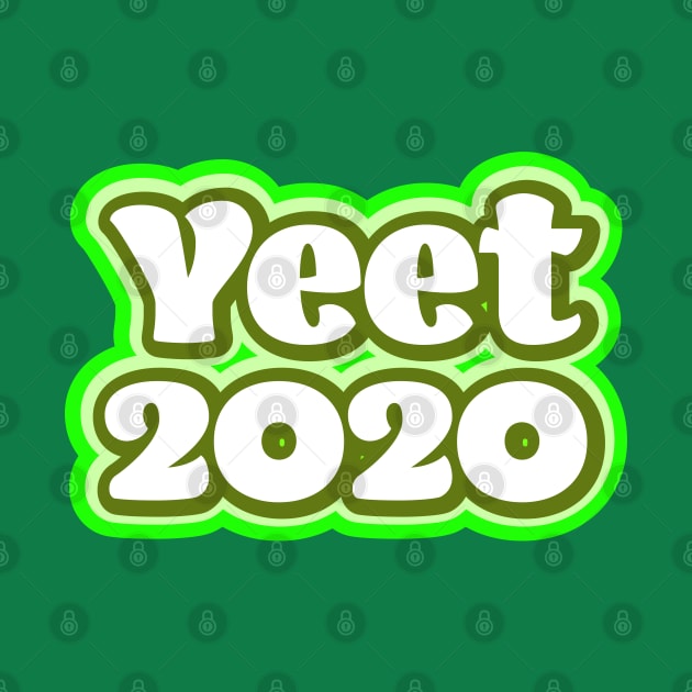 Yeet 2020 - Retro Green by Jitterfly