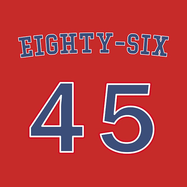 Eighty-six 45 walmart Tshirt by CMDesign