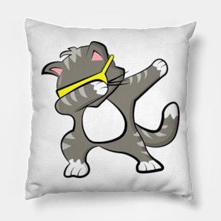 Dabbing cat Pillow