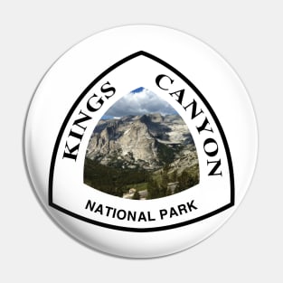 Kings Canyon National Park shield Pin