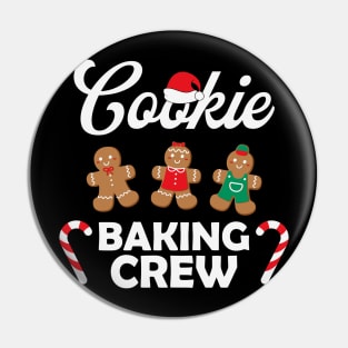 Cookie Baking Crew Christmas Baking Gingerbread Cookie Christmas Gift Pin