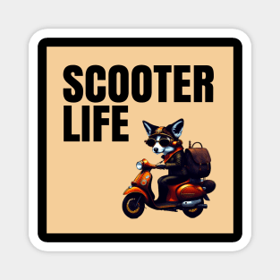 Scooter life Magnet