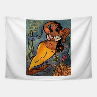 Calm Mermaid Tapestry