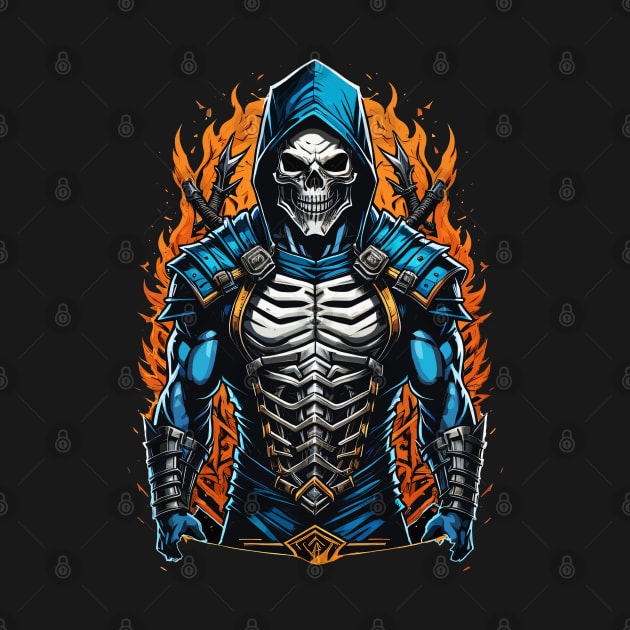 Skull Ninja by DeathAnarchy