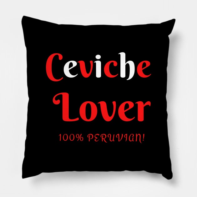 Ceviche Lover Pillow by NatWell