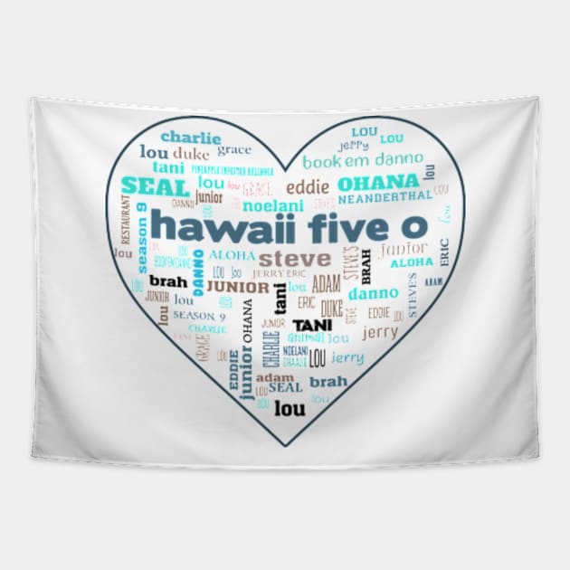 Hawaii Five 0 Movie Quotes 2010 2022 Tapestry by chancgrantc@gmail.com