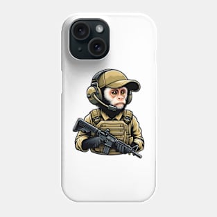 Tactical Monkey Phone Case