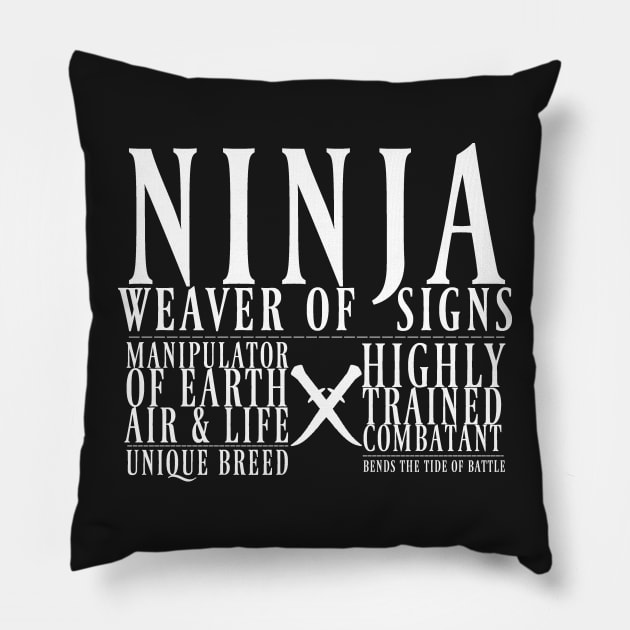 Ninja Pillow by snitts