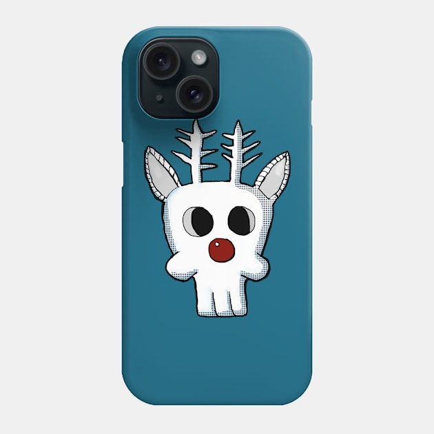 Rudolph Skull Phone Case by Eric03091978