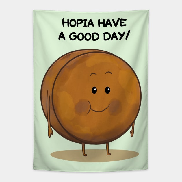 Optimistic Hopia Tapestry by Sketchbook ni Abi