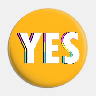 Pansexual Yes Pin