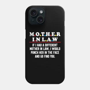 if i had a different mother in law Phone Case