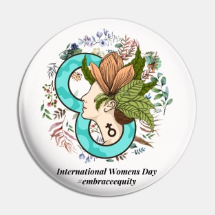 embrace equity international women's day 2023 Pin