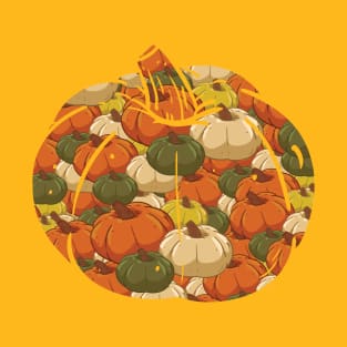 Pumpkin Pattern T-Shirt