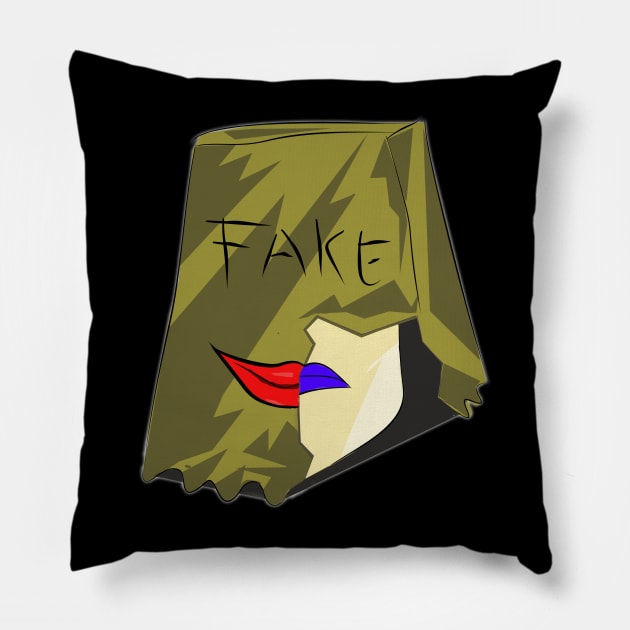 Facial Expression : Fake Smiling Pillow by RealNakama