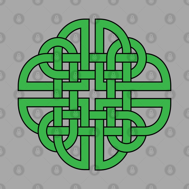 Celtic Knot Shield - St. Patrick's Day by skauff