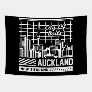 Auckland : The largest city in New Zealand Tapestry