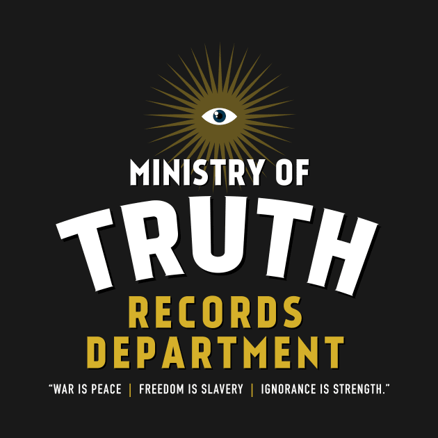 Ministry of Truth Records Department by MindsparkCreative