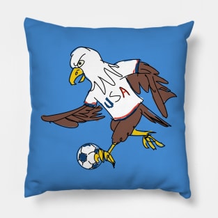 US Soccer Eagle Pillow