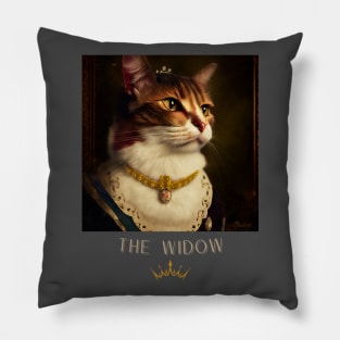 THE WIDOW CAT QUEEN Pillow