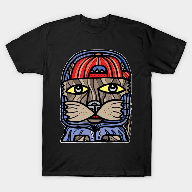 "Hood" Kat T-Shirt by The BuddaKats