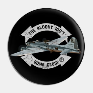 The Bloody 100th Group and B17 Flying Fortress Pin