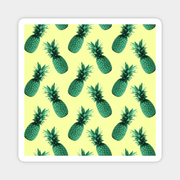 Peppy Pineapple Magnet by StudioGrafiikka