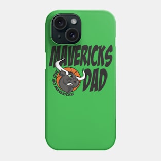 Mavericks Dad Black Phone Case