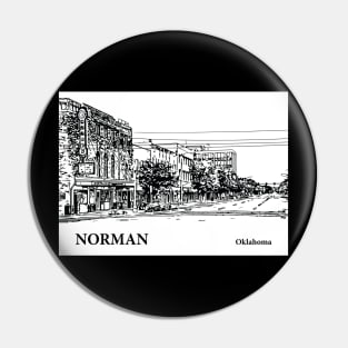 Norman Oklahoma Pin