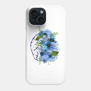 The Flowering Blue Mind Phone Case