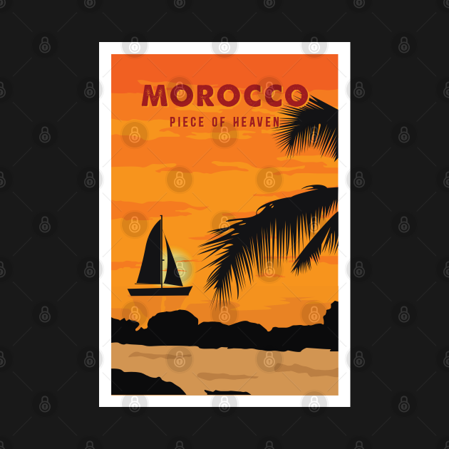 Discover Morocco sunset - Morocco - T-Shirts