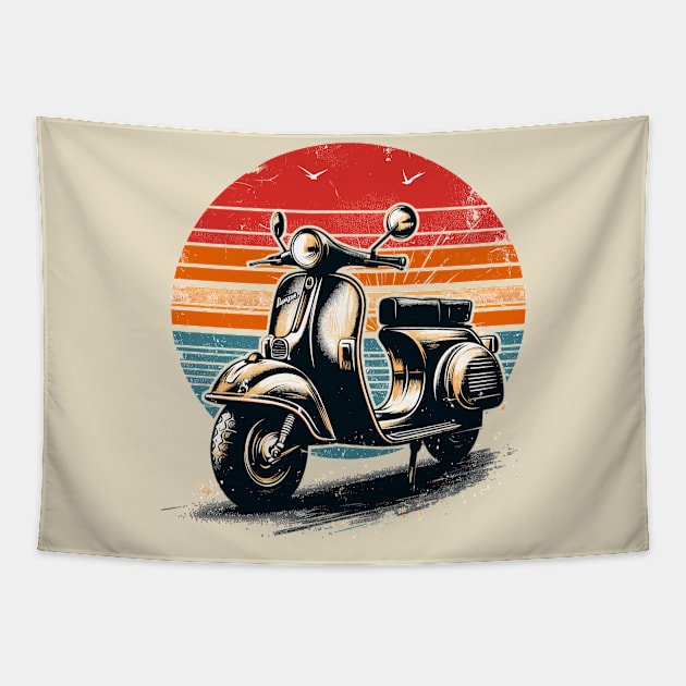 Piaggio Vespa Tapestry by Vehicles-Art