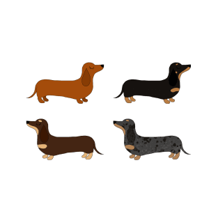 Dachshund Patterns T-Shirt