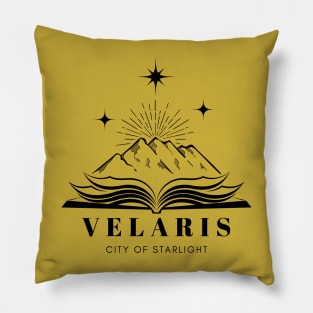 Velaris City of Starlight Bookish, A court of Thorns and Roses  SJM Acotar Book Lover Shirt, The Night Court Vintage Bookworm Gift Ideas Pillow